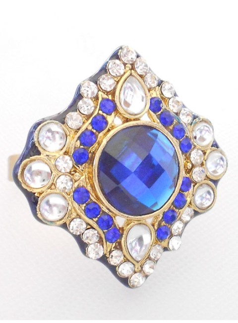 Kundan Finger Ring